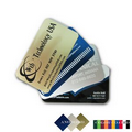 Gold - Silver - Color - Aluminum Business/ Membership Card - Screen Printed